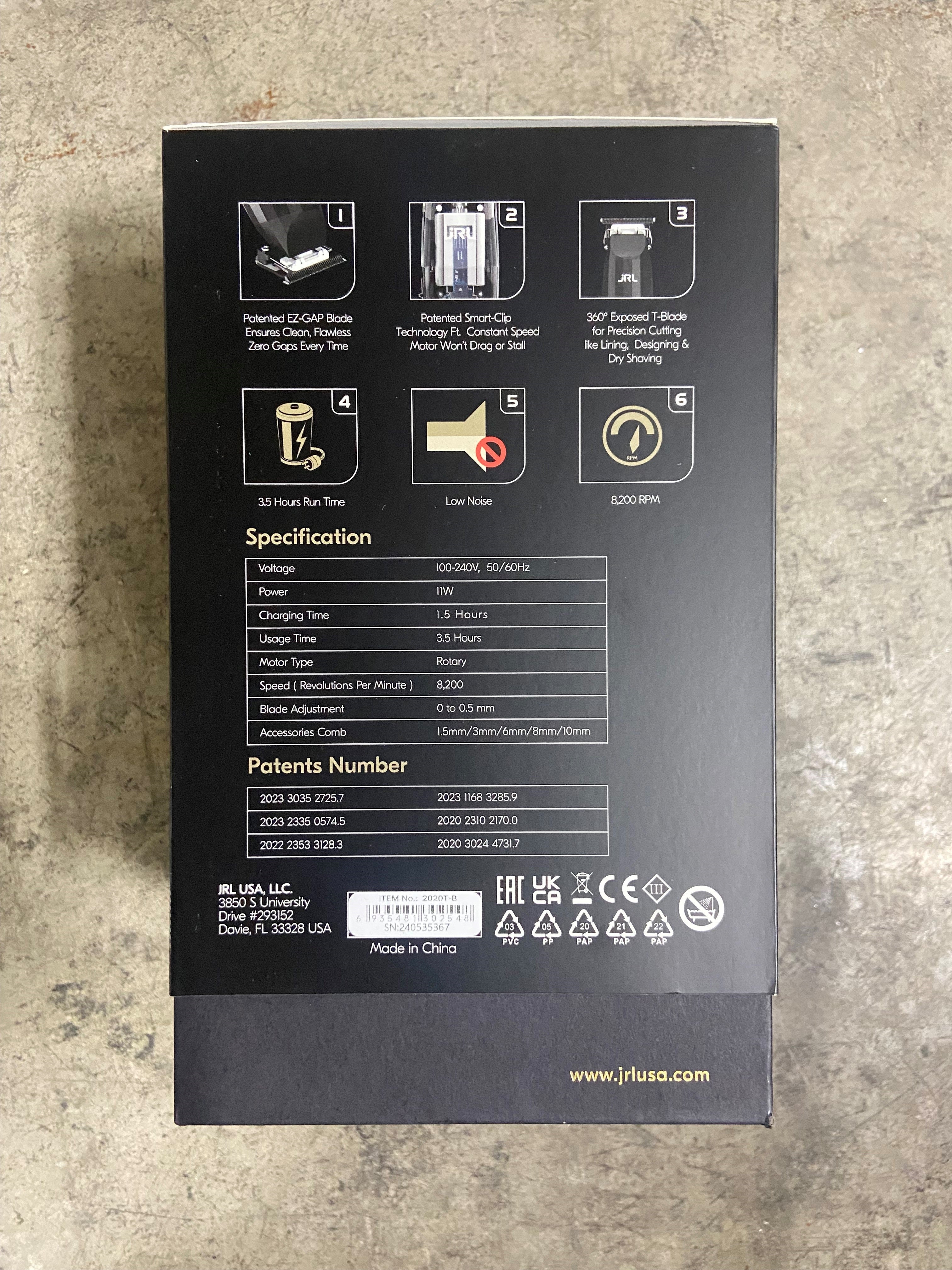 JRL Trimmer FreshFace 2020T-B