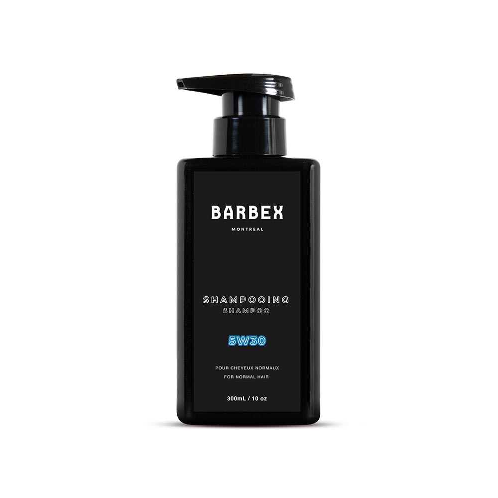 BRBX 5W30 Daily Shampoo for Men – Natural Moisture, Gentle Cleansing & Subtle Masculine Scent – All Hair Types – Lightweight Non-Drying Formula – 300ml / 10oz