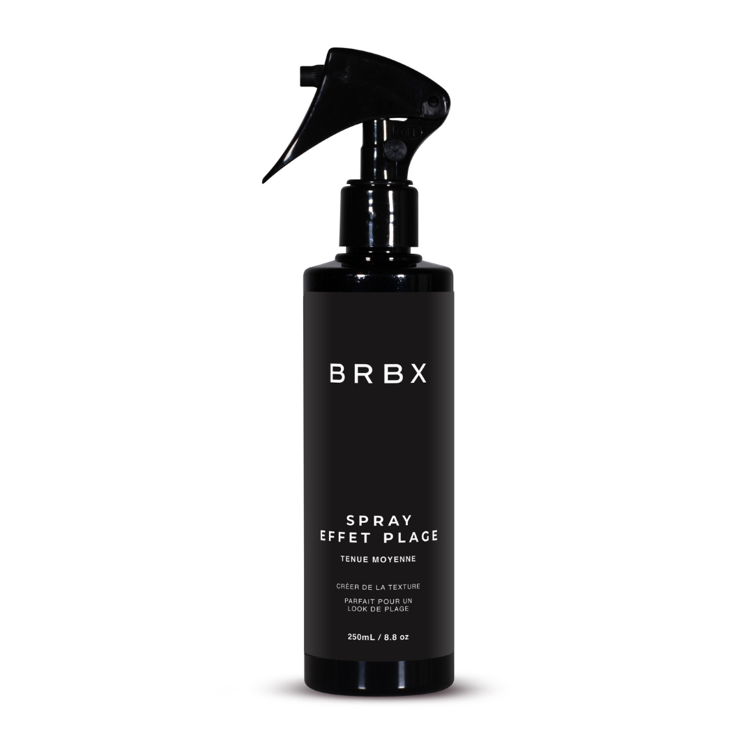 BRBX Spray Sel Marin Effet Plage pour Homme – Texture & Volume Naturels, Finition Mate – 250ml / 8.8oz