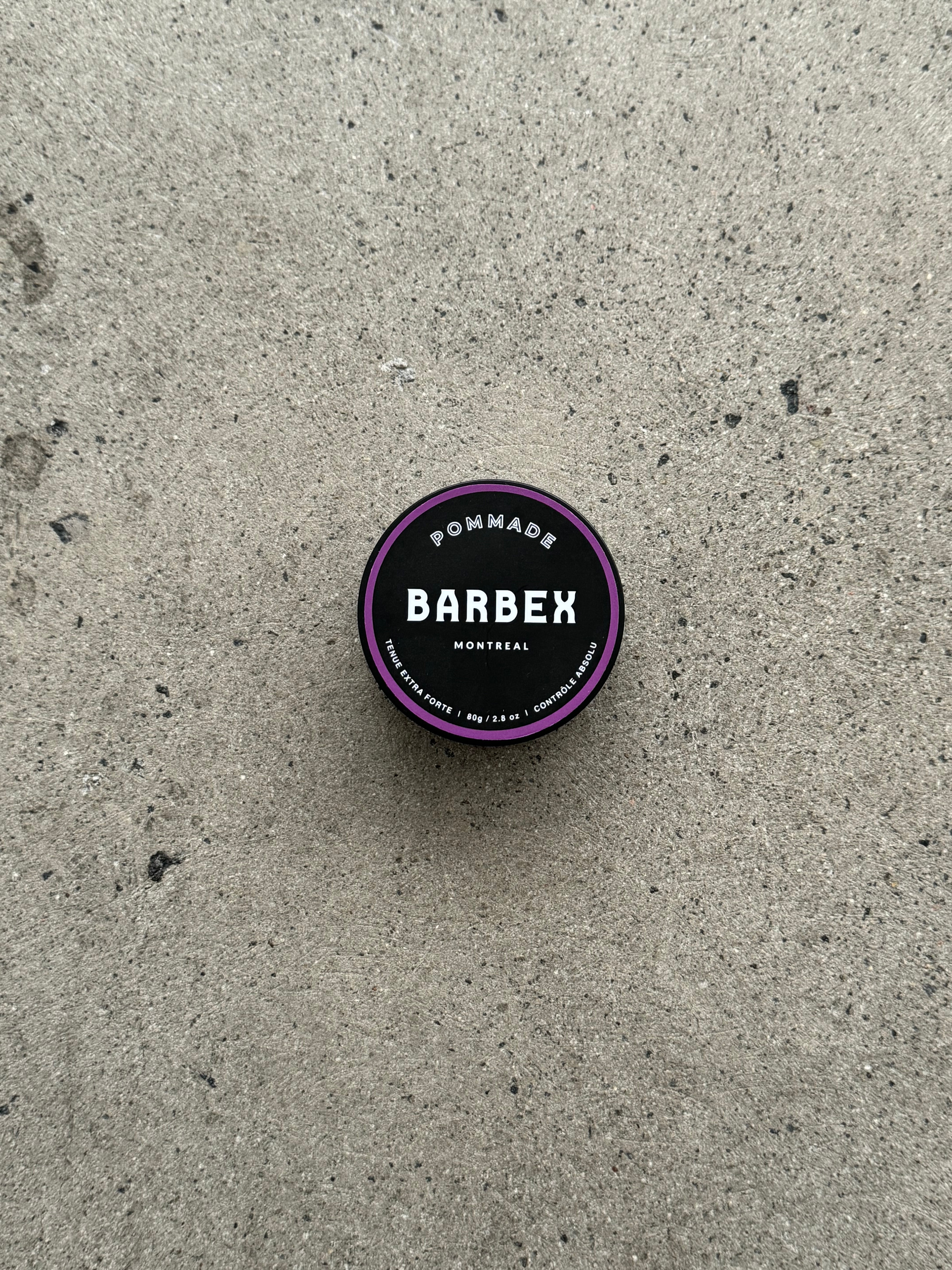 BRBX Ultra Strong Pomade 80g – Matte & Natural Finish, Long Lasting, No Residue