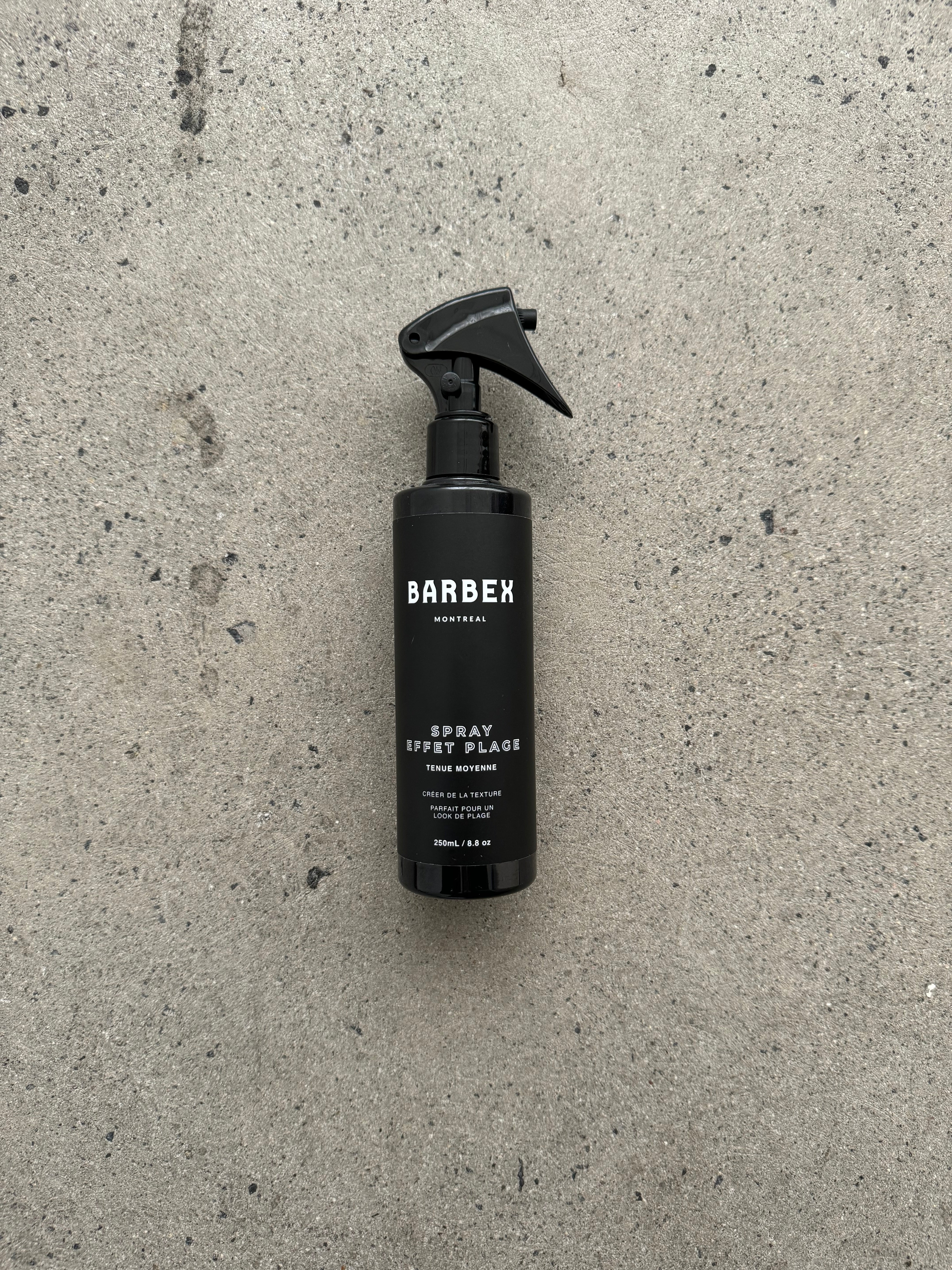 BRBX Spray Sel Marin Effet Plage pour Homme – Texture & Volume Naturels, Finition Mate – 250ml / 8.8oz