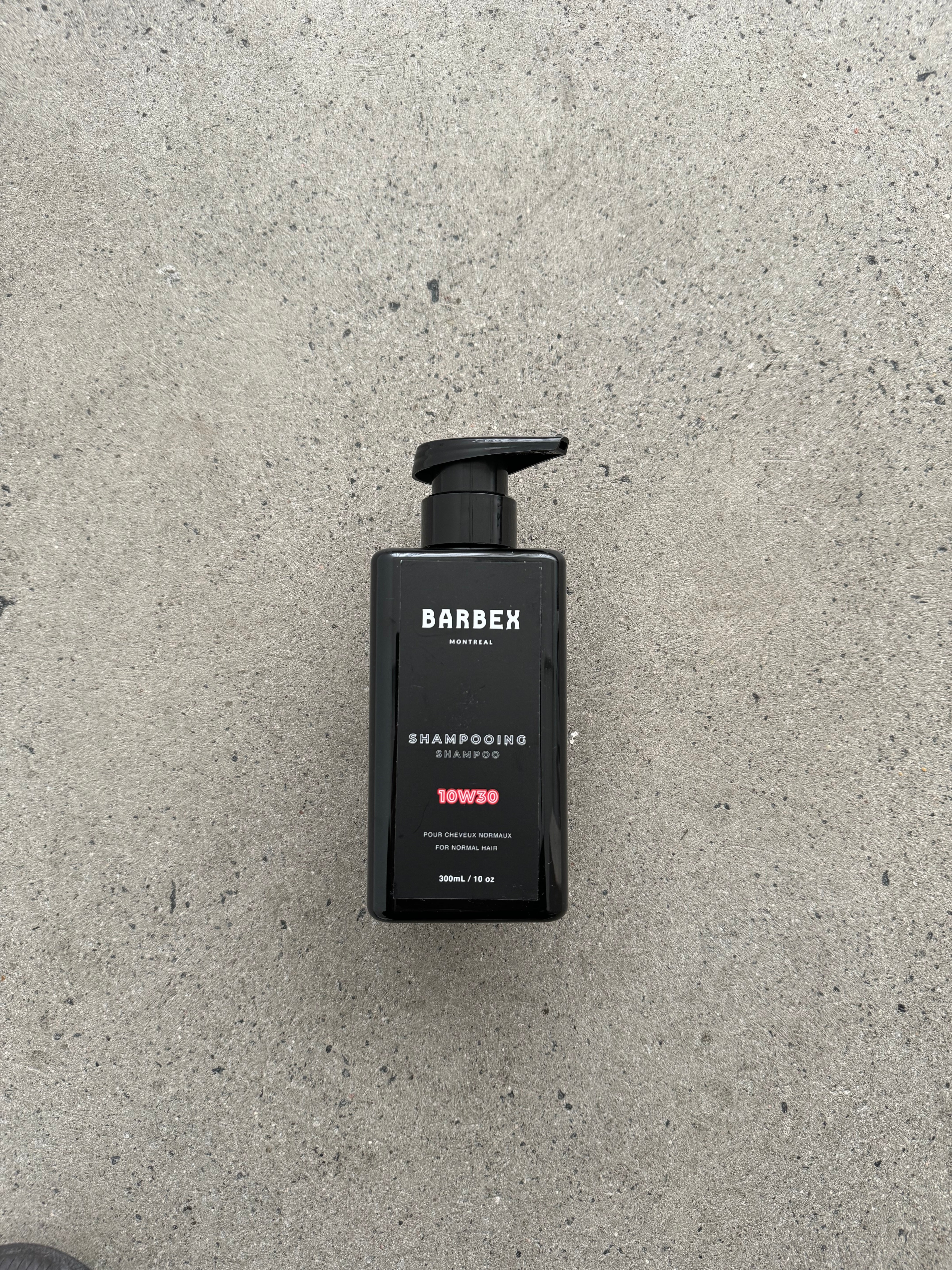 BRBX 10w30 Men's Daily Shampoo - Hydration & Softness, All Hair Types, 300ml / 10oz