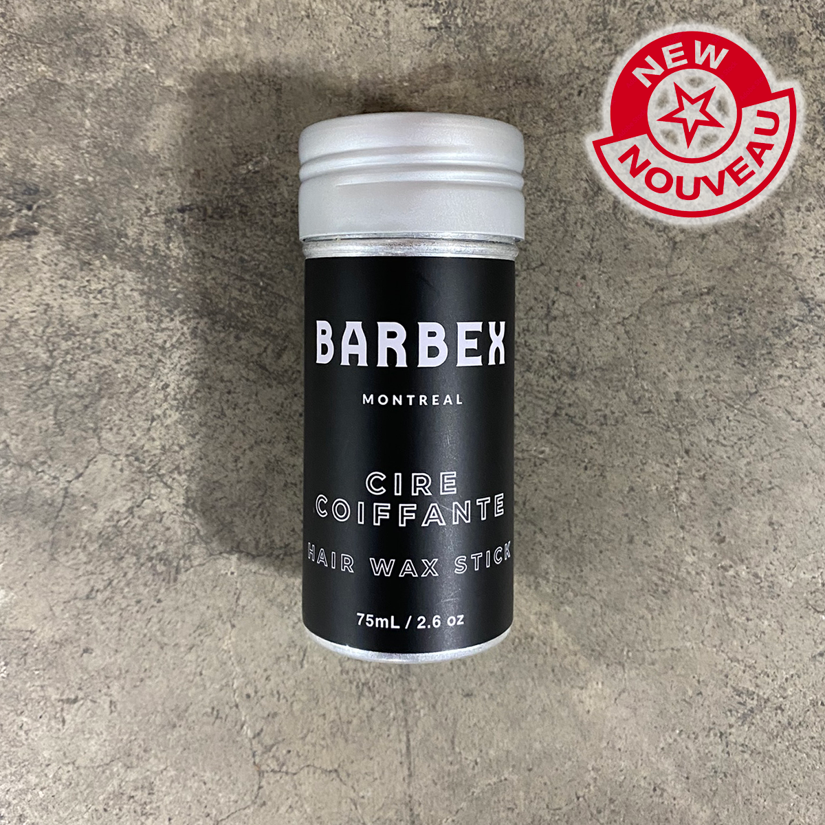 Cire Coiffante BARBEX - Baton de Cire pour Cheveux (75 mL)