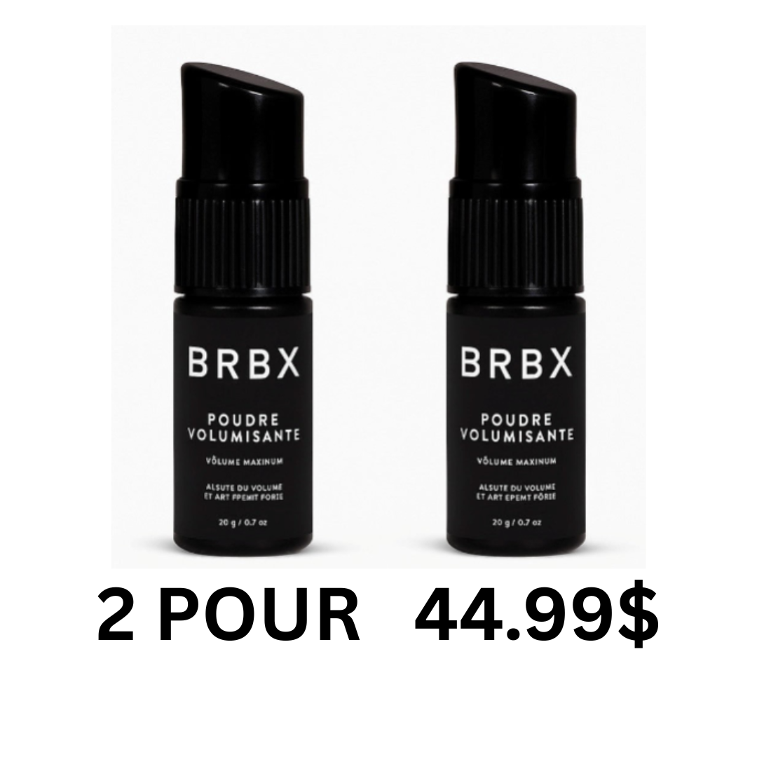 Poudre Volumisante BRBX Homme – Spécial DUO