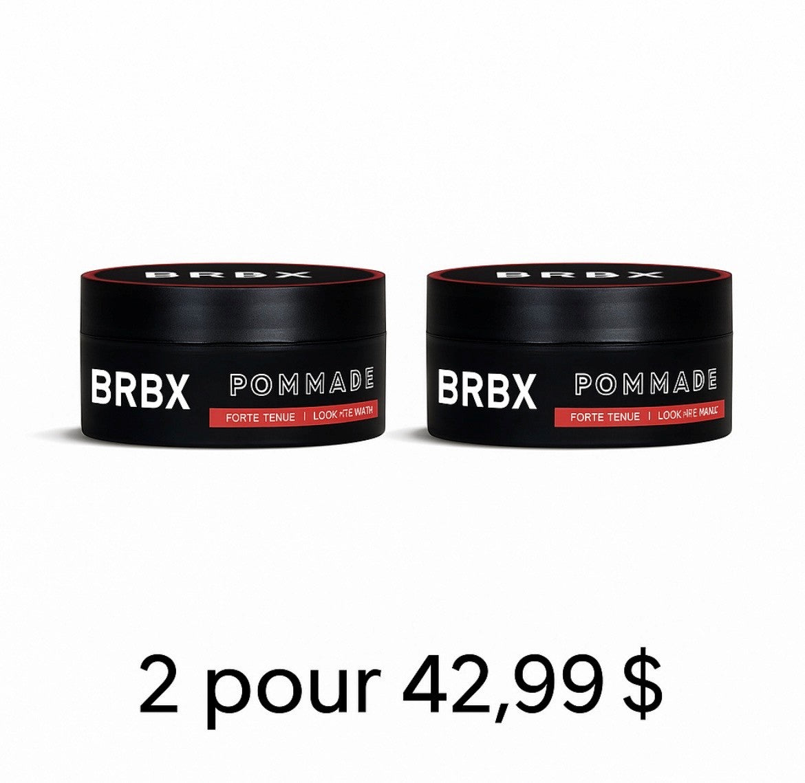 BRBX Pommade Mate Homme – Spécial DUO
