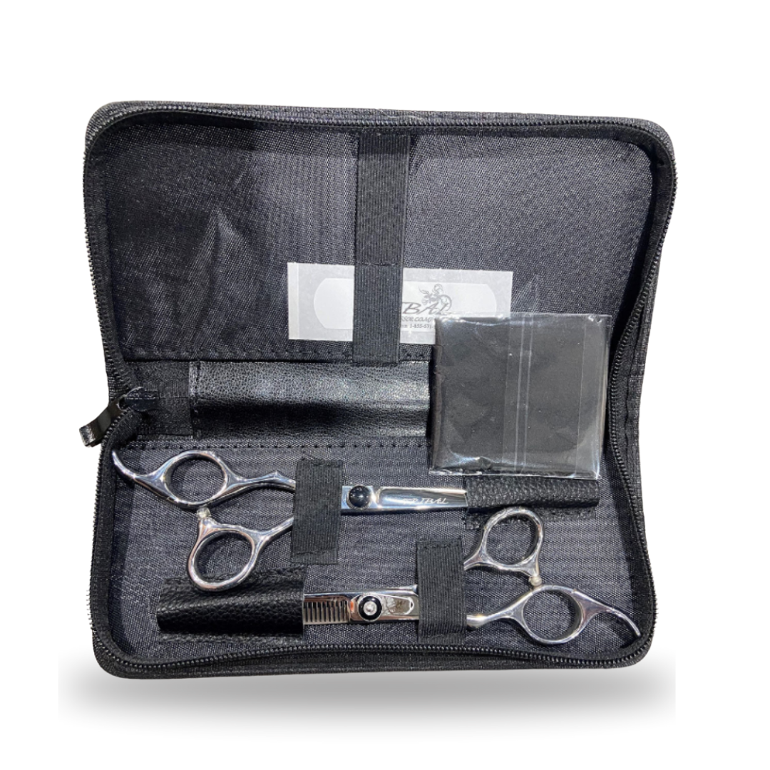 Tribal Left Hand Scissors Set - Cutting and Thinning