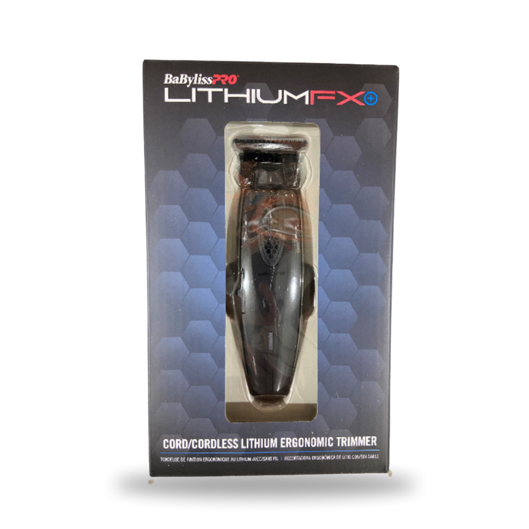 BaBylissPRO® LithiumFX+ – Cordless Ergonomic Trimmer Matte Black (Limited Edition)