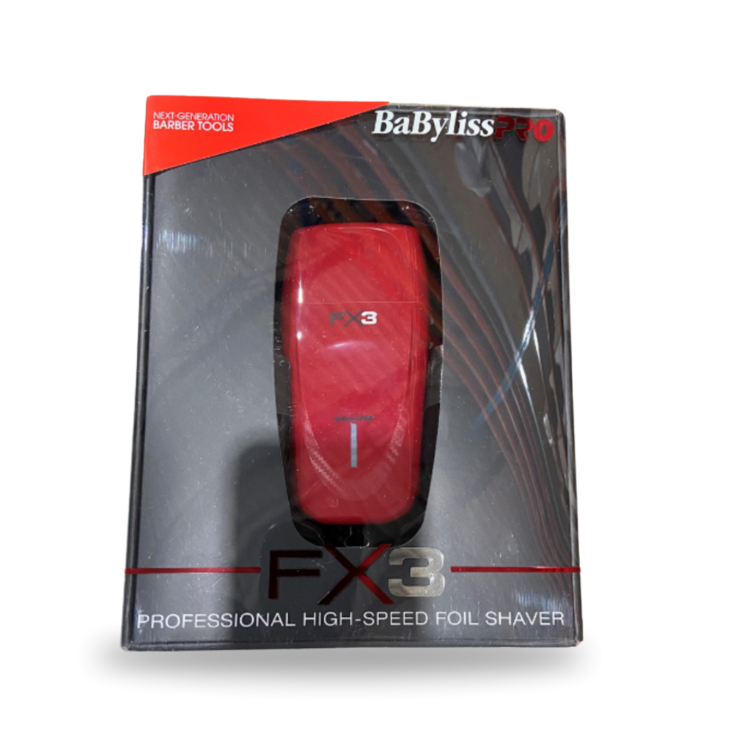 BabylissPRO FX3 Red Shaver - Professional High Speed ​​Shaver