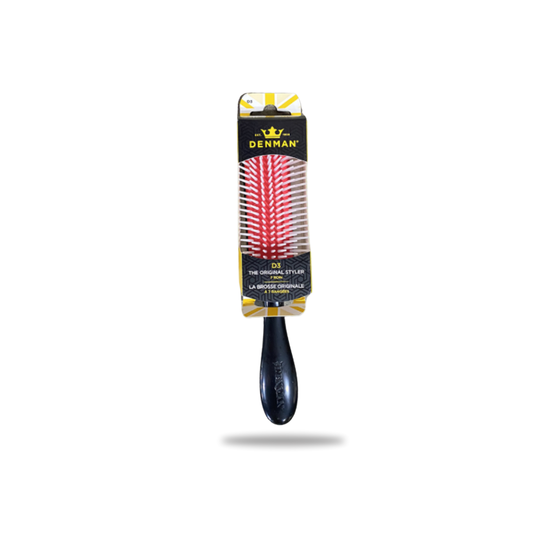 Denman D3 - Original 7-Row Styler Brush for Curl Definition and Smooth Drying