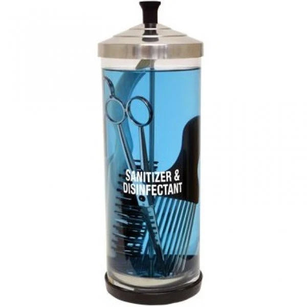 Pot de Désinfection en Verre Scalpmaster, 39 oz